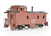 Load image into Gallery viewer, HO Brass Key Imports ATSF - Santa Fe #2201 Class Flat Side Caboose Original Version FP
