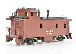 HO Brass Key Imports ATSF - Santa Fe #2201 Class Flat Side Caboose Original Version FP