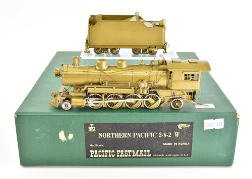 HO Brass PFM - SKI NP - Northern Pacific Class W - 2-8-2  Wooden Pilot Version