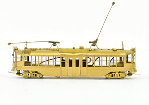 HO Brass NJ Custom Brass PE - Pacific Electric Dragon Trolley Car NO ORIGINAL BOX