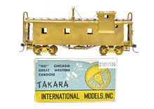 Load image into Gallery viewer, HO Brass IM, Inc- International Models, Inc - CGW - Chicago Great Western Caboose
