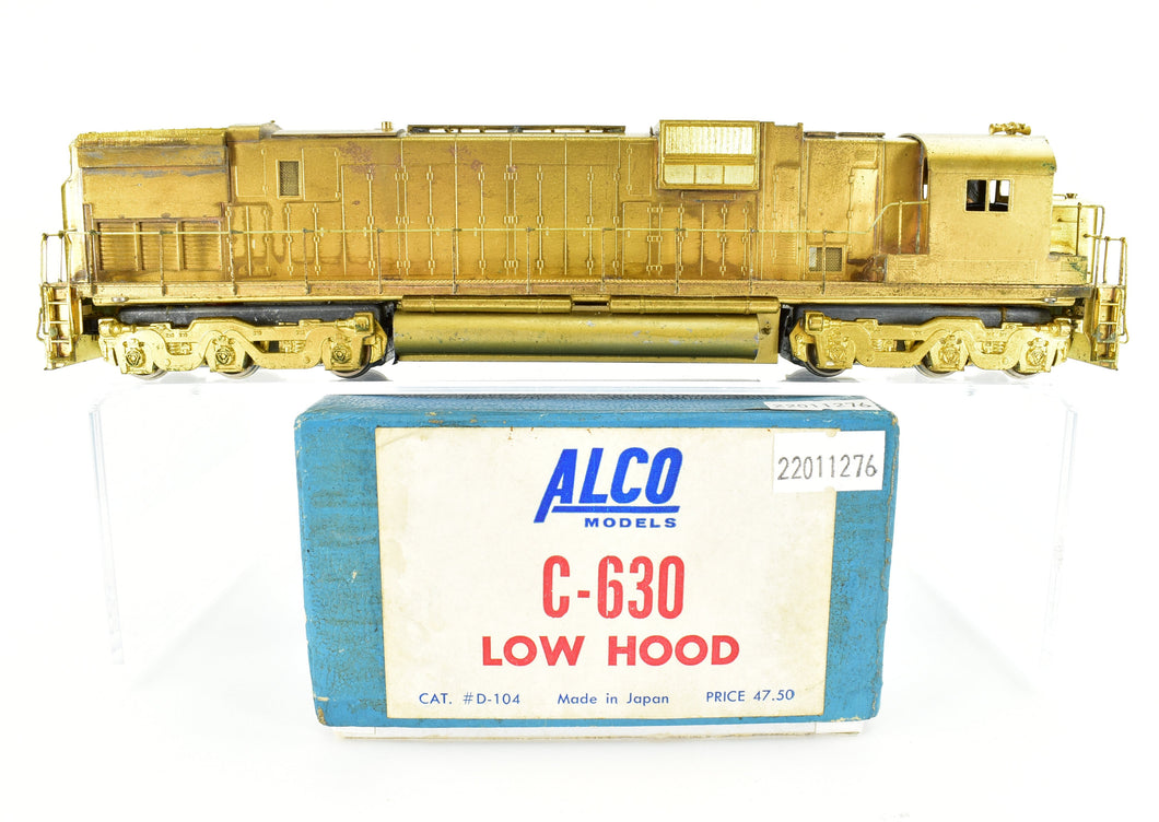 HO Brass Alco Models Various Roads ALCO C630 Century Series Low Hood Diesel