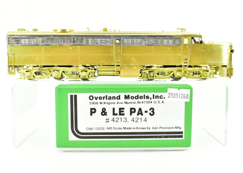 HO Brass OMI - Overland Models Inc. P&LE - Pittsburgh & Lake Erie NYC ALCO PA-3