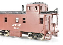 Load image into Gallery viewer, HO Brass Key Imports ATSF - Santa Fe #2201 Class Flat Side Caboose Original Version FP
