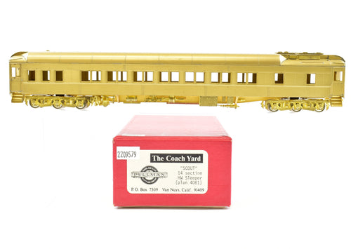 HO Brass TCY - The Coach Yard ATSF - Santa Fe Heavyweight 