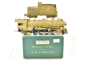HO Brass NWSL - NorthWest Short Line NP - Northern Pacific W-3 2-8-2 Mikado