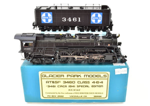 HO Brass CON GPM - Glacier Park Models ATSF - Santa Fe 3460 Class 4-6-4 FP No. 3461 Circa 1941 Special Edition