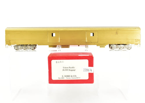HO Brass S. Soho & Co. UP - Union Pacific #6300 Baggage Car