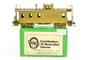 HO Brass OMI - Overland Models, Inc. GN - Great Northern 30' Wood Sided Caboose