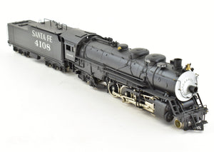 HO Brass PFM - United ATSF - Santa Fe 2-8-4 Berkshire Custom Painted