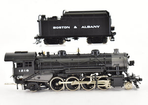 HO Brass CON Key Imports B&A - Boston & Albany H-5j Class 2-8-2 Mikado #1216 Factory Painted