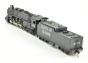 HO Brass PFM - United ATSF - Santa Fe 2-8-4 Berkshire Custom Painted