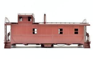 O Brass Sunset Models ATSF - Santa Fe #1951 Steel Caboose Partial Paint No trucks AS-IS