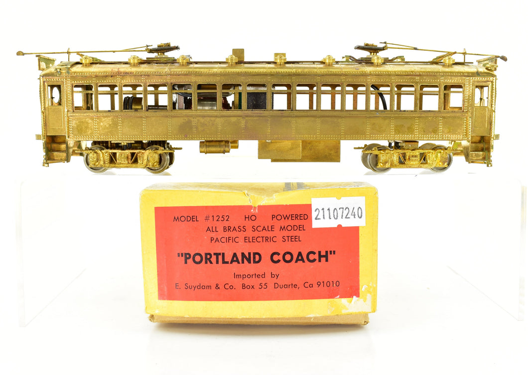 HO Brass Suydam PE - Pacific Electric Portland Coach