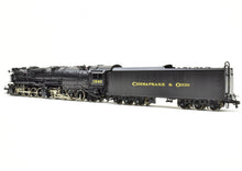 Load image into Gallery viewer, HO Brass CON OMI - Overland Models C&amp;O - Chesapeake &amp; Ohio H-7 2-8-8-2 FP #1540
