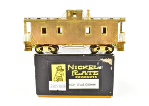 HO Brass NPP - Nickel Plate Products NKP - Nickel Plate Road Wood Caboose