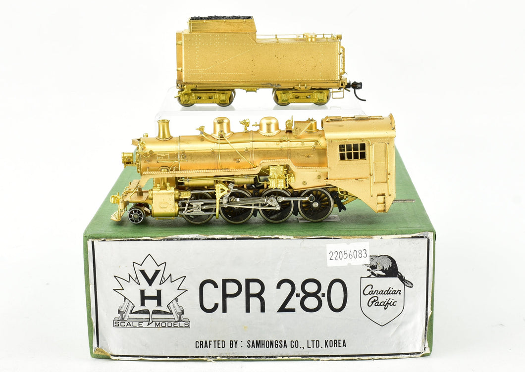 HO Brass VH- Van Hobbies CPR - Canadian Pacific Railway 2-8-0