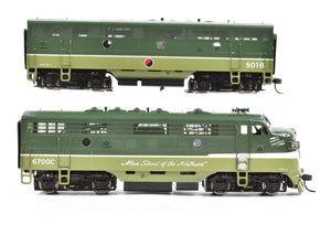 HO Brass Oriental Limited NP - Northern Pacific EMD F9a/F3b CP Nos. 6700/501B