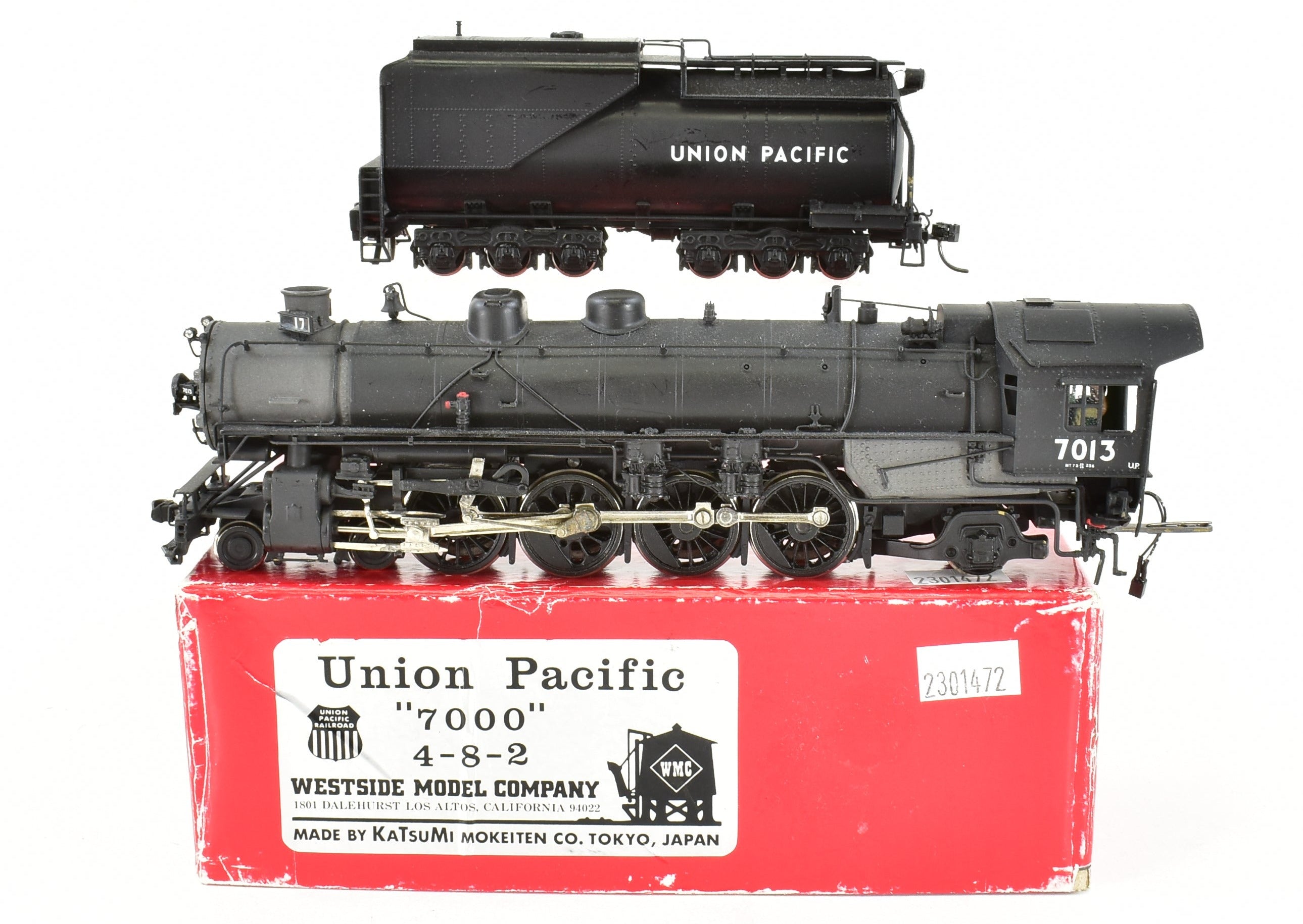 HO Brass Westside Model Co. UP - Union Pacific 