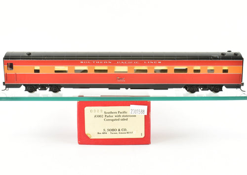 HO Brass TCY - The Coach Yard ATSF - Santa Fe #2125-2141 Express Box Car CP Grey With Decals Applied