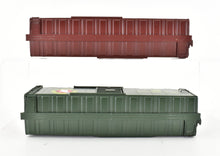 Load image into Gallery viewer, HO Brass PSC - Precision Scale Co. GN - Great Northern 40&#39; Single Door Boxcars x2 - NO BOXES
