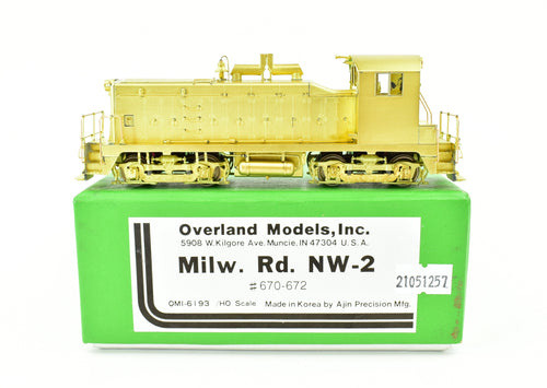HO Brass OMI - Overland Models Inc. Milw - Milwaukee Road NW-2