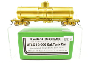 HO Brass OMI - Overland Models, Inc. Various Roads UTLX 10,000 Gallon Tank Car