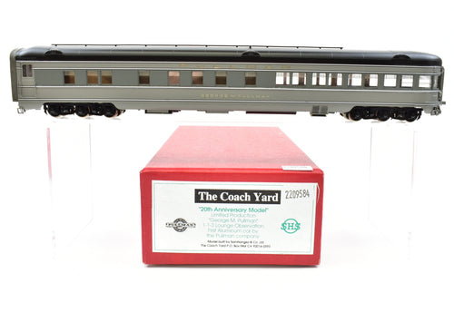 HO Brass TCY - The Coach Yard SP/UP/MILW/C&NW - City of San Fransisco George M Pullman Observation Car TCY 25th Anniversary FP