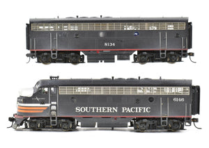 HO Brass Oriental Limited SP - Southern Pacific EMD F3A PH II/F3B PH II-III 2-Unit Set, Custom Painted W/DCC AS-IS