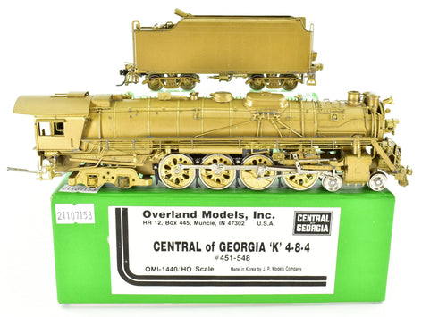HO Brass OMI - Overland Models COG - Central of Georgia 