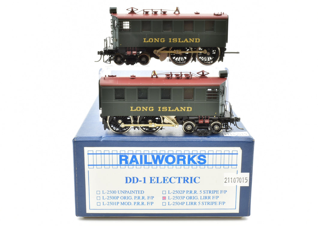 HO Brass Railworks LIRR -  Long Island Railroad DD-1 Box Cab Electric, Factory Painted