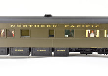 Load image into Gallery viewer, HO Brass CON W&amp;R Enterprises NP - Northern Pacific Business Car #1 Version 1 Painted Pullman Green
