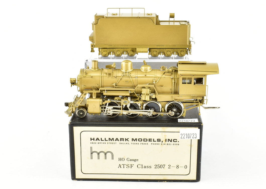 HO Brass Hallmark Models ATSF - Santa Fe Class 2507 2-8-0
