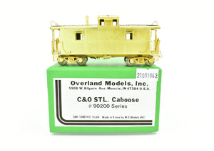 HO Brass OMI - Overland Models, Inc. C&O - Chesapeake & Ohio Steel Caboose #90200 Series