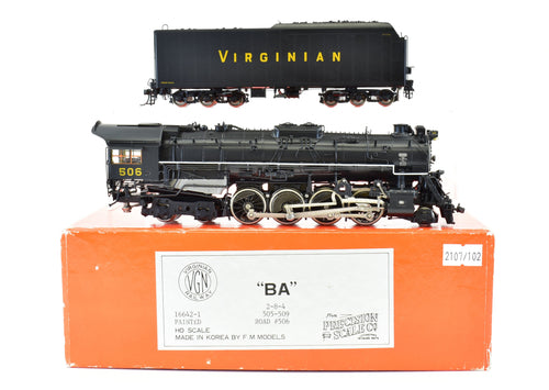 HO Brass CON PSC - Precision Scale Co. VGN - Virginian 
