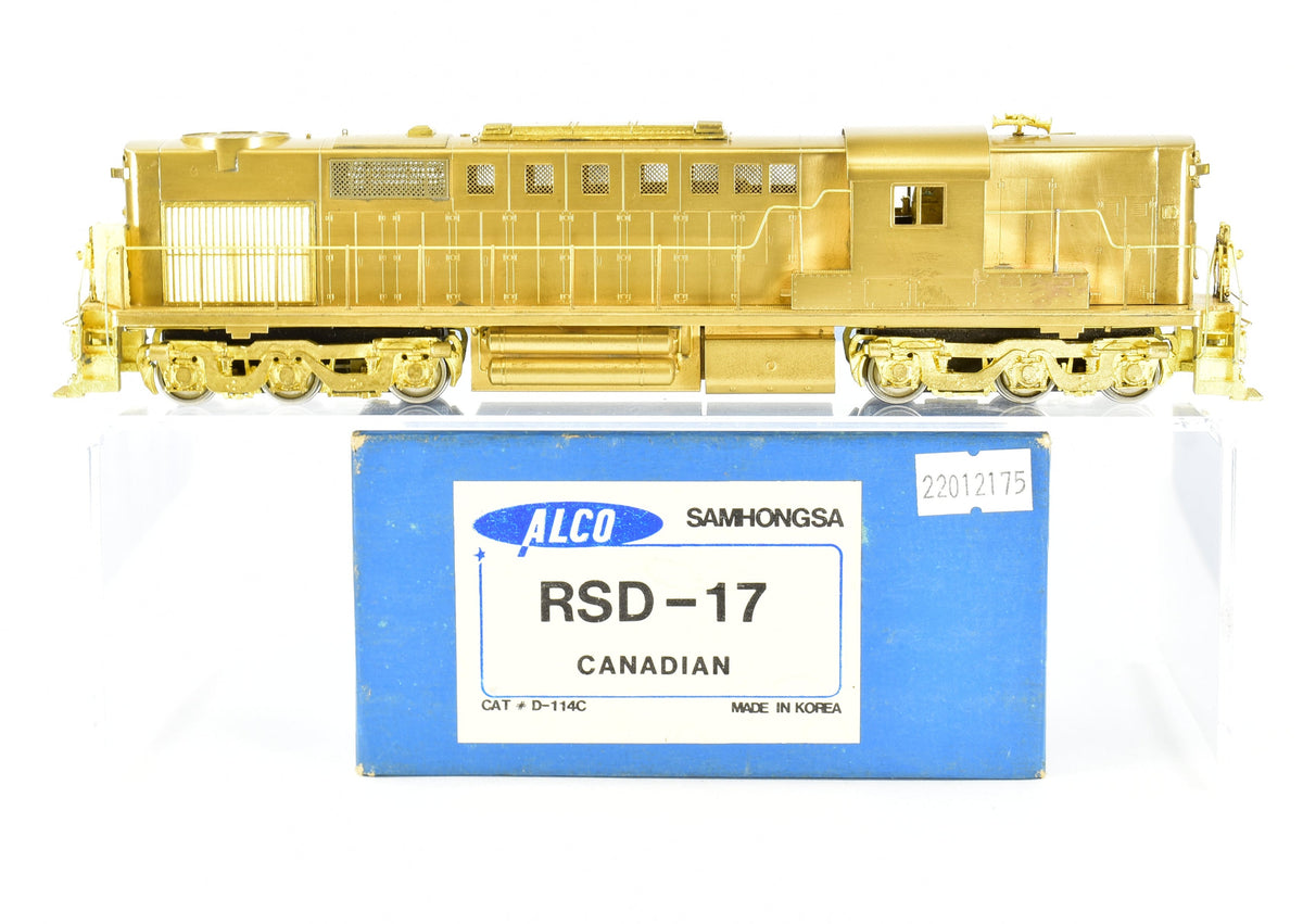 HO Brass Alco Models CPR - Canadian Pacific Railway ALCO RSD-17 Road S ...