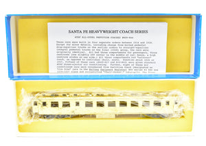 HO Brass Pecos River Brass ATSF - Santa Fe Heavyweight #809-844 Partitioned Coach