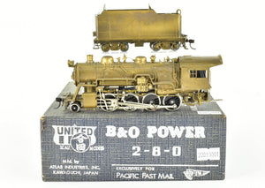 HO Brass PFM - United B&O - Baltimore & Ohio Class E-27ca 2-8-0 Power Series 1971 Run