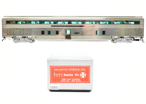 HO Brass Hallmark Models ATSF - Santa Fe High Level Transition Chair Car Super Crown Special Revised Edition