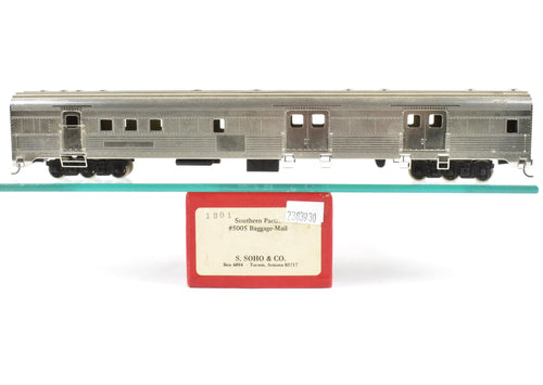 HO Brass Soho SP - Southern Pacific #5005 Baggage Mail Factory Plated