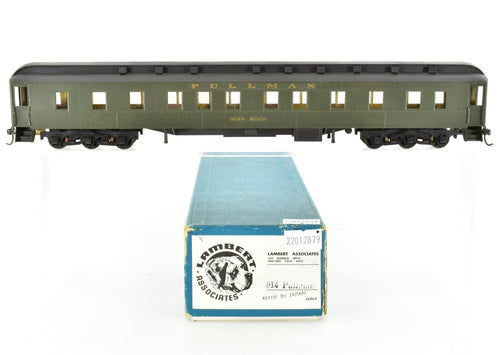 HO Brass Lambert Pullman Heavyweight 6-3 Sleeping Car CP with Central Valley Trucks