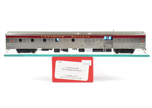 HO Brass S. Soho & Co. CPR - Canadian Pacific Railroad #610 Lightweight Baggage Dormitory Custom Finished