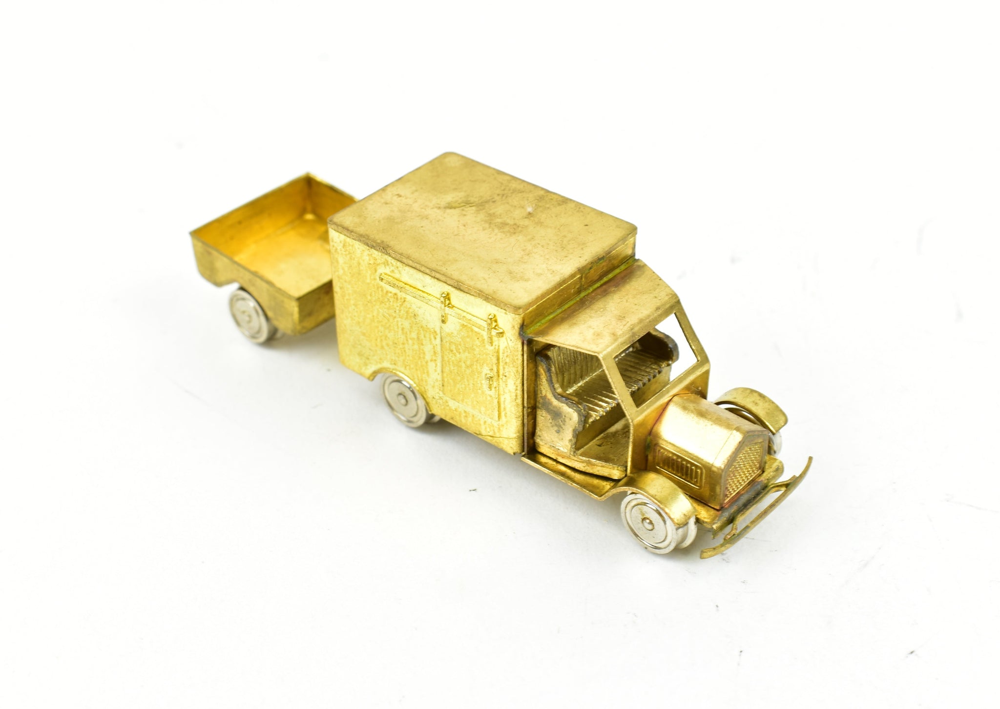HO Brass Red Ball Various Roads Rail Truck with Trailer – ReSourced Rails