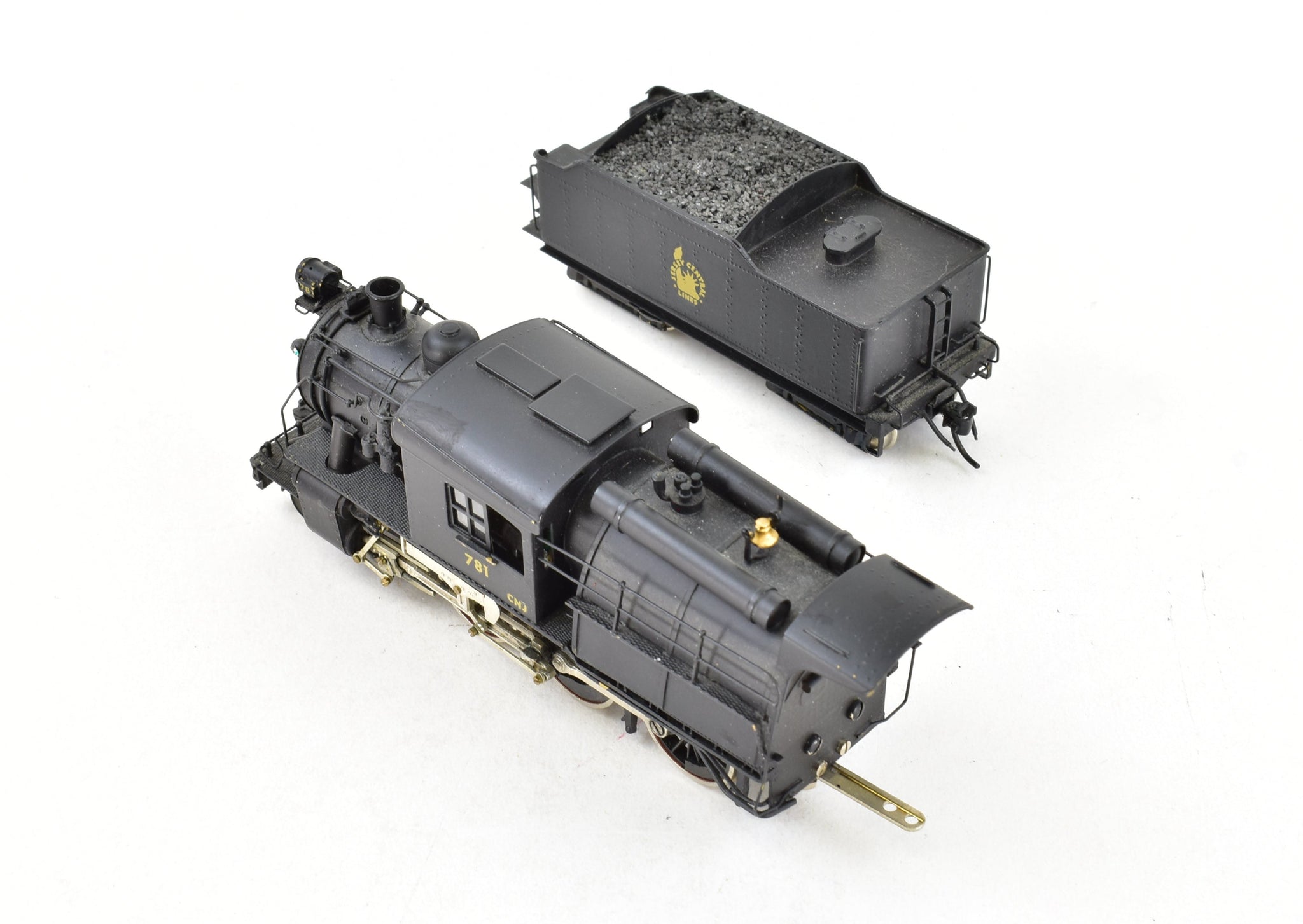 HO Brass Red Ball CNJ - Central Railroad Of New Jersey 4-6-0 Camelback ...