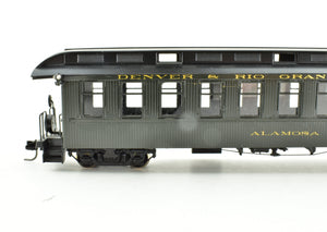 HOn3 Brass Balboa D&RGW - Denver & Rio Grande Western Parlor Car Alamosa Custom Painted NO BOX