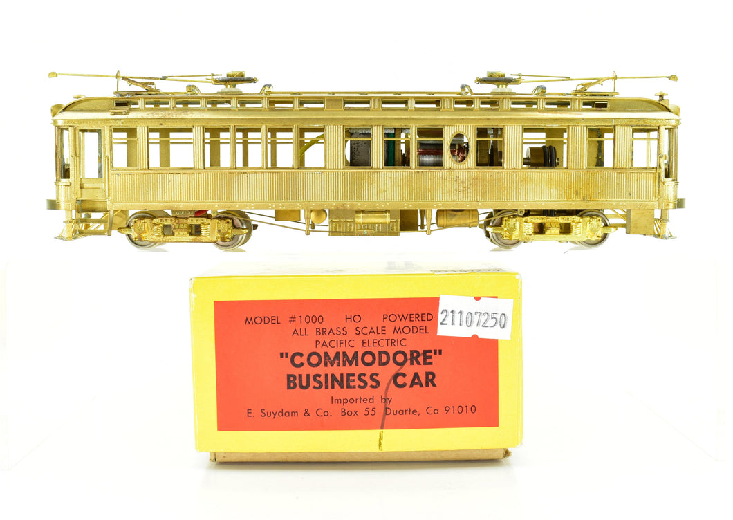 HO Brass Suydam PE - Pacific Electric Commodore Business Car