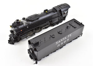 HO Brass CON GPM - Glacier Park Models ATSF - Santa Fe 3460 Class 4-6-4 FP No. 3465 Circa 1950's Modernized