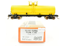 Load image into Gallery viewer, HO Brass PSC - Precision Scale Co. Various Roads 11,141 Gallon Tank Car Painted Yellow
