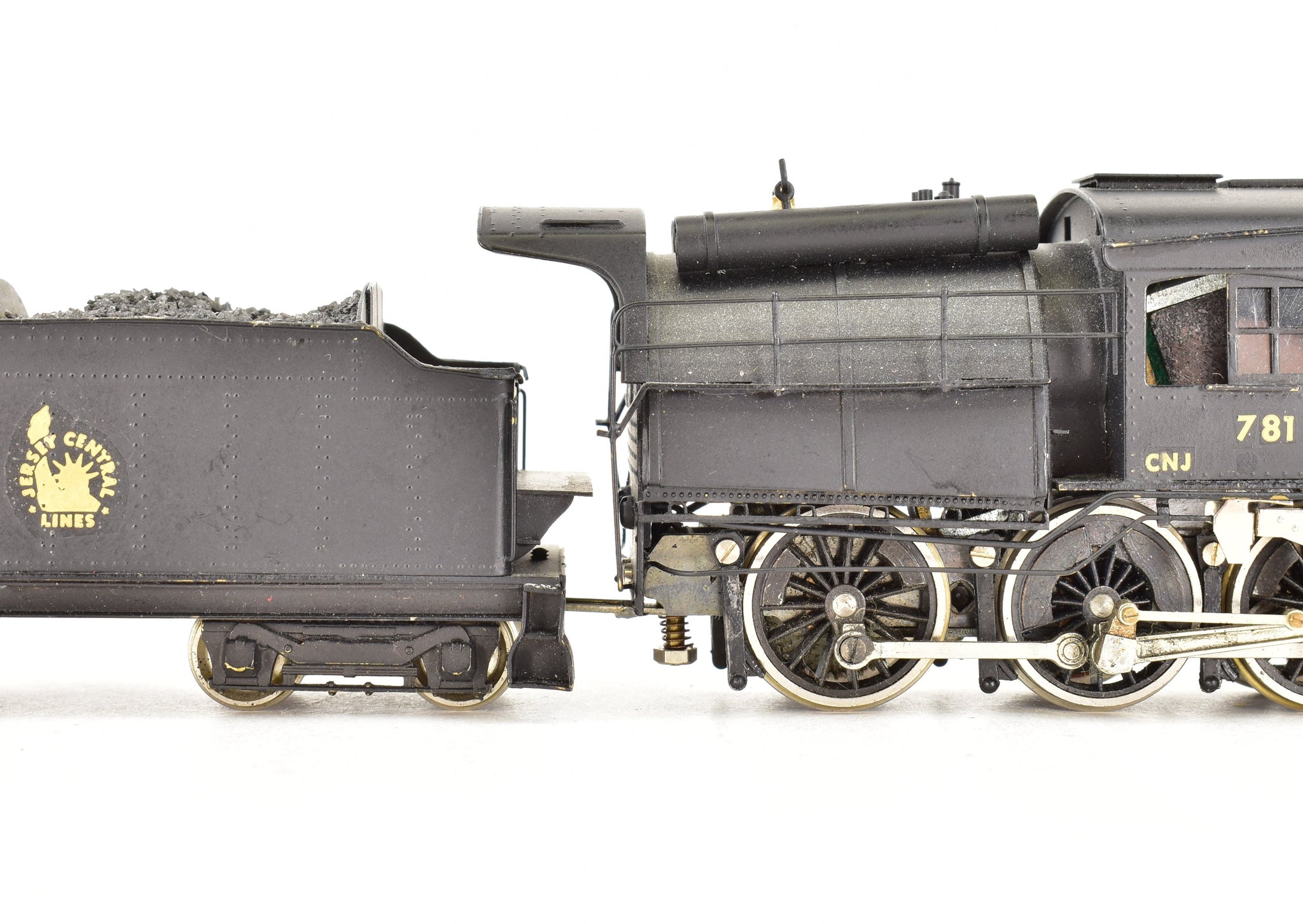 HO Brass Red Ball CNJ - Central Railroad Of New Jersey 4-6-0 Camelback ...