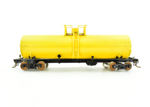 HO Brass PSC - Precision Scale Co. Various Roads 11,141 Gallon Tank Car Painted Yellow